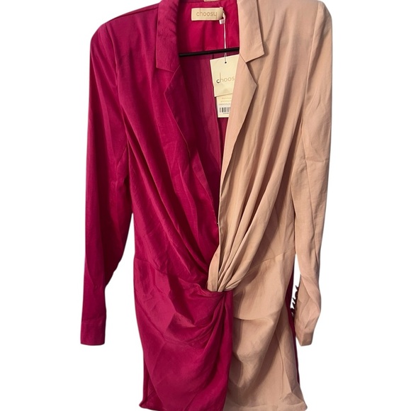 Choosy “In a Mood” Two-Tone Pink Dress – Size 6 – NWT! - Picture 3 of 7